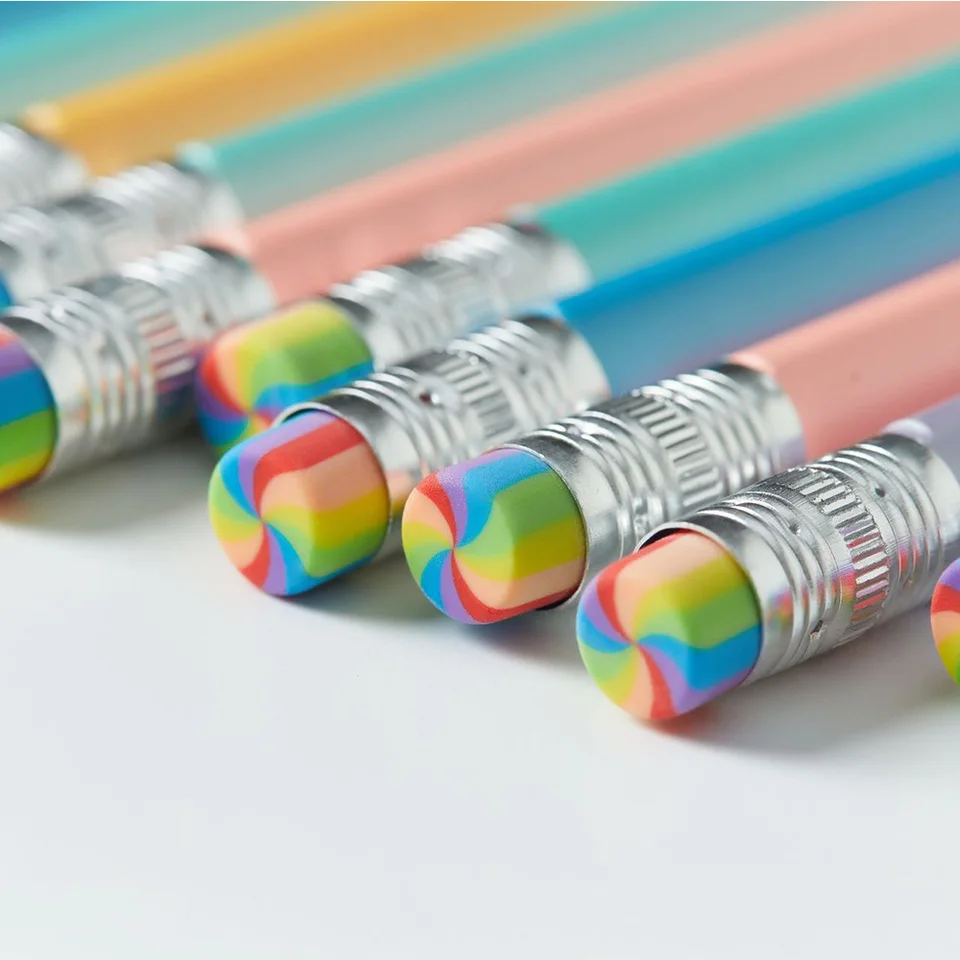 20/50/100 PCS Matita di legno colorata personalizzata Penna