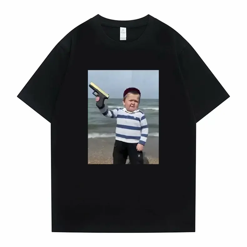

2023 Hot Sale New Hasbulla Magomedov Graphic T Shirt Men Women Oversized T-shirts Russia Blogger Hasbulla Fighting Meme Tshirt