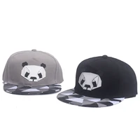 Panda Snapback Hat Simplicity Geometry Baseball Caps Street Rap Hip Hop Baseball Hat  Men and Women  ﻿ 2