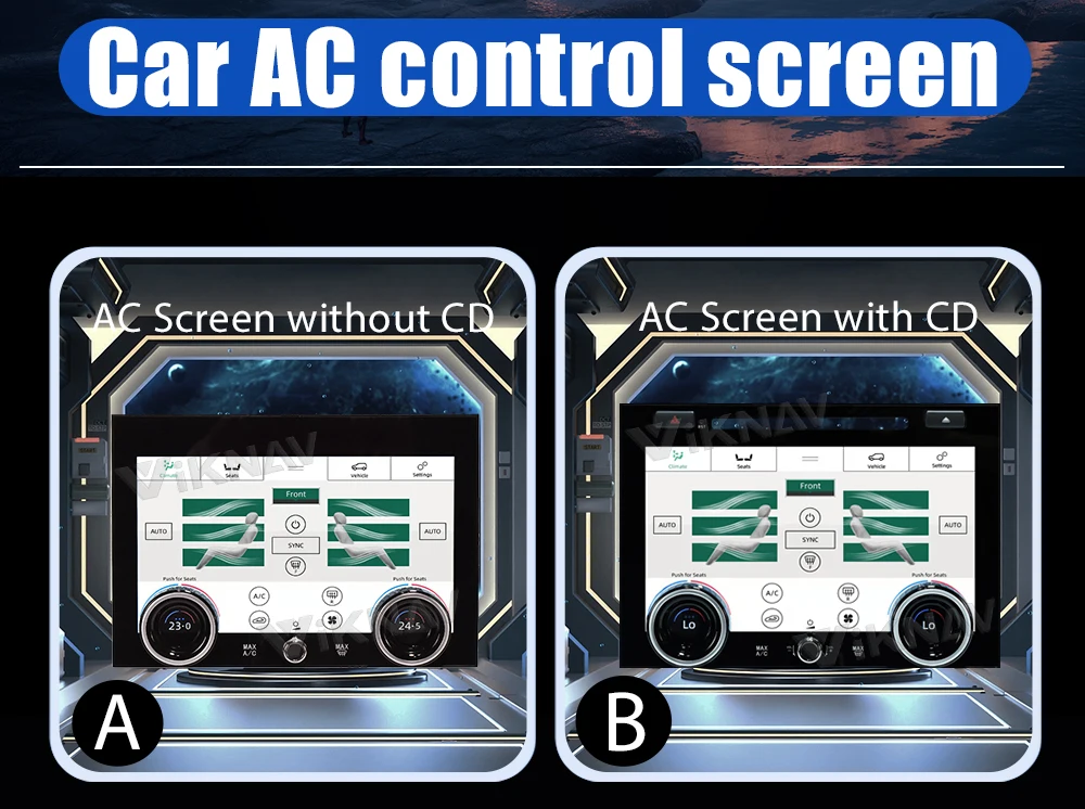 Android AC panel For Land Rover Range Rover Sport L405 2013-2017 Climate Control AC Control Board