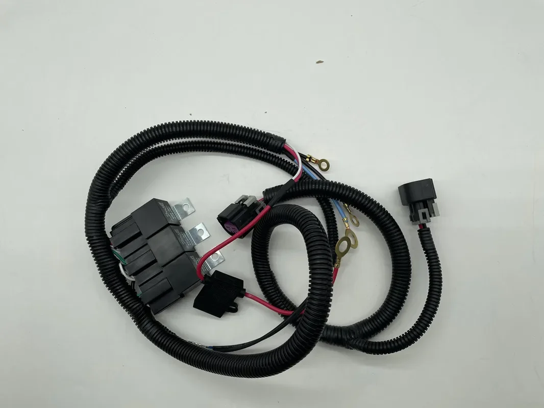 7L5533A226T Electric ECU Control Dual Fan Upgrade Wiring Connector Harness For Chevrolet GMC Silverado Tahoe Sierra Yukon XL