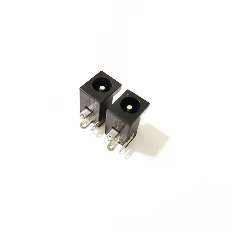 NCHTEK-구리 DC 5.5x2.1mm 전원 공급 장치 암 잭 소켓, 5.5/2.1 배럴 유형 PCB 마운트/무료 배송/1000 개