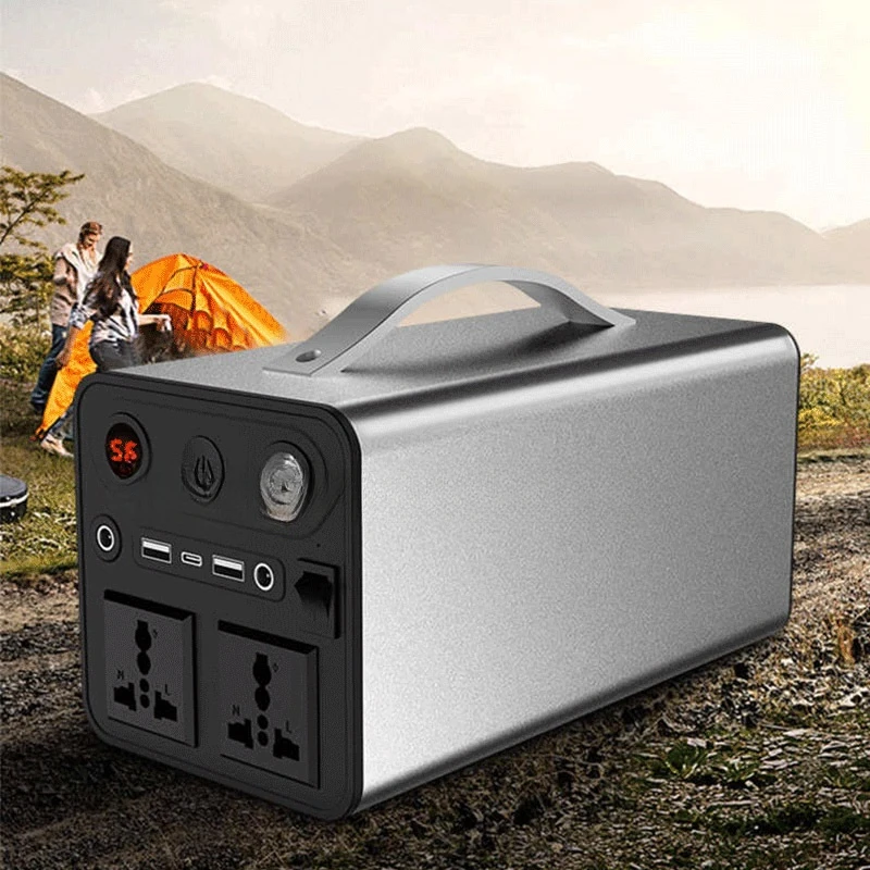

AC220V 110V 180W EU 45000mAh Portable Outdoor Camping Power Bank DC 12V Car Charger Supply Inverter Laptop Battery Power Station