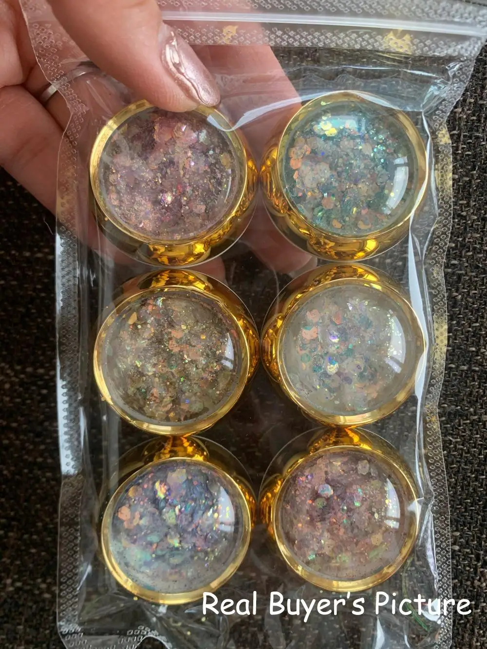 1Set Aurora Mermaid Glitter Nail Powder Colorful Magic Mirror Effect Nail Glitter Dust Pigment Per Manicure Decor Glitter Per Unghie S