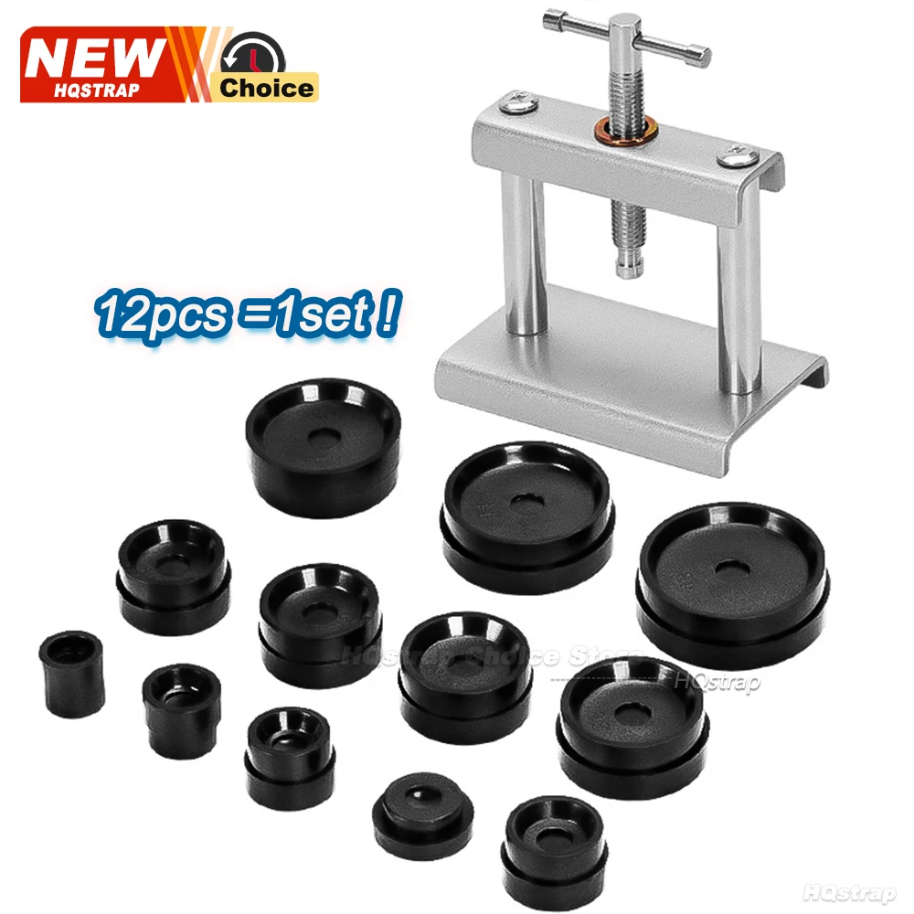 Comprehensive Watch Back Closing Tool and Die Kit - 30-Piece Set