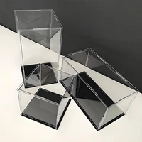 New Acrylic Box for Custom Bobblehead,Display Dolls on Table,Protective Dustproof Case for Collections 1