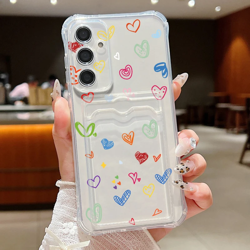 Love Heart Case with Card Holder
