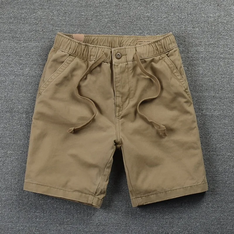 Summer Casual Men's Pure Cotton Loose Sports Running Pants