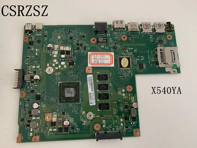 

CSRZSZ For ASUS X540YA Motherboard X540YA Rev 3.0 E1-7010 CPU 2G Test all functions