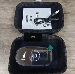 Wireless Bluetooth Noise - Cancelling Sports Earbuds with Charging Case (Bm47)