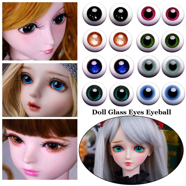Doll Eyes For Crafts 12mm 14mm 16mm 18mm BJD Small Accessories - AliExpress