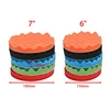 5Pcs 150/180mm Car Polishing Pads 5/6/7inch Sponge Polisher Clean Waxing Tool Auto Beauty Polishing Kit Buffing Cleaning Tool 3