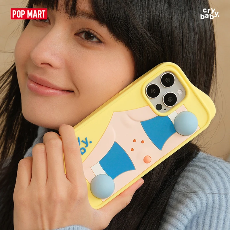 Cry Baby iPhone 15 Pro Max ケース POP MART CRYBABY Sad Club Series - Phone Case for iPhone 15