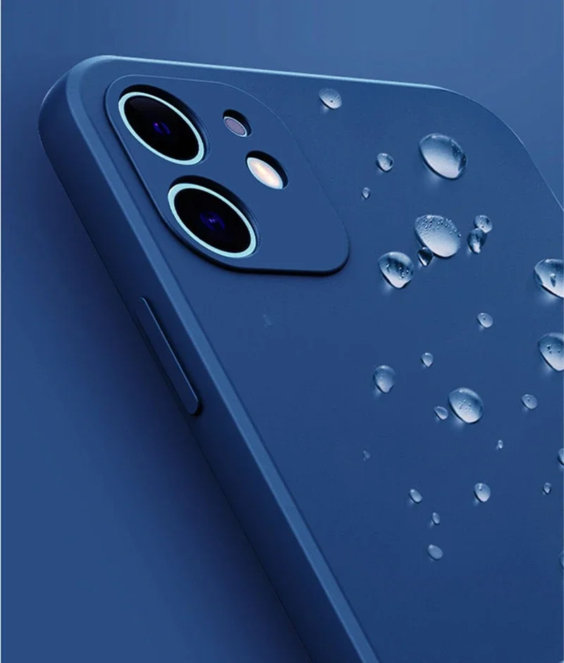 Liquid Silicone Protective Case Cover for iPhone – Premium Durable Design