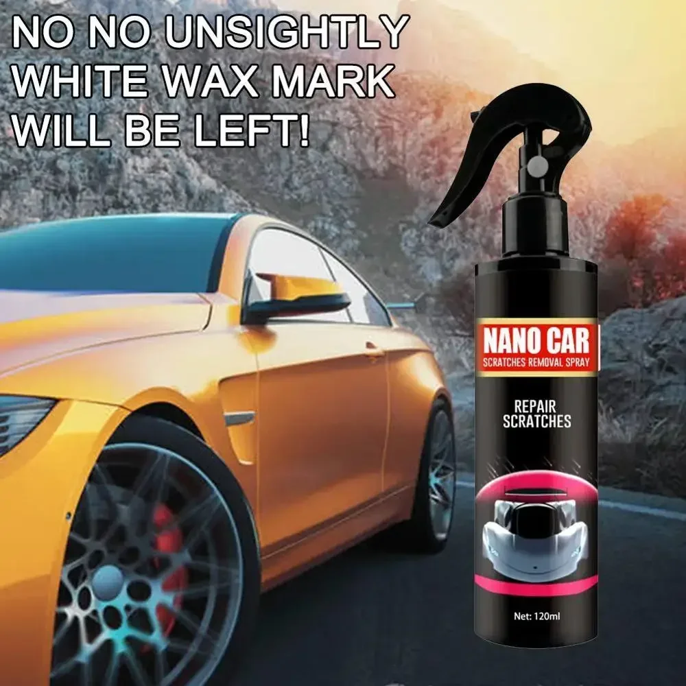 120ml Nano Car Scratch Removal Spray Repair Nano Spray Scratches Car  Scratch Repairing Polish Spray Car Ceramic Coating - AliExpress