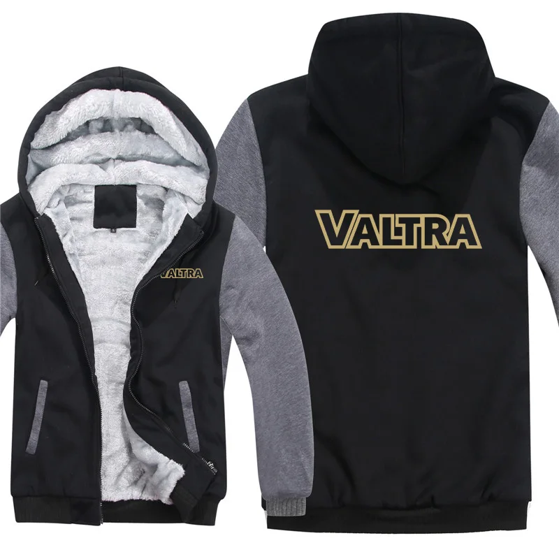 Cool Valtra tractor Hoodies Men Winter Coat Pullover Fleece Warm Valtra Jacket Sweatshirts 2