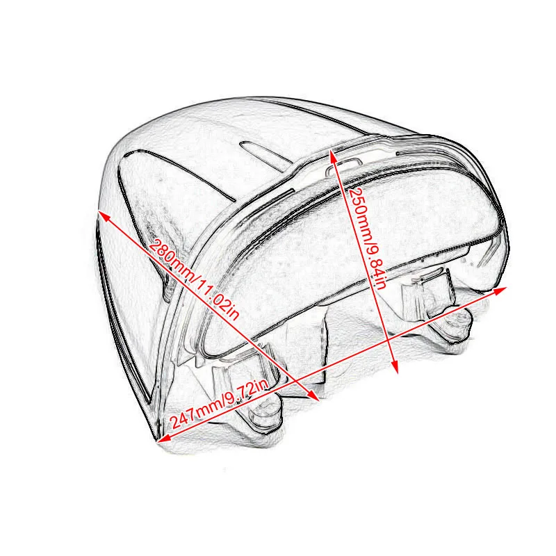 R NINE T Rear Seat Cover Cowl Fairing Hump Pillion Tail Tidy Swingarm Mounted Fit For BMW R nineT R9T 2014-