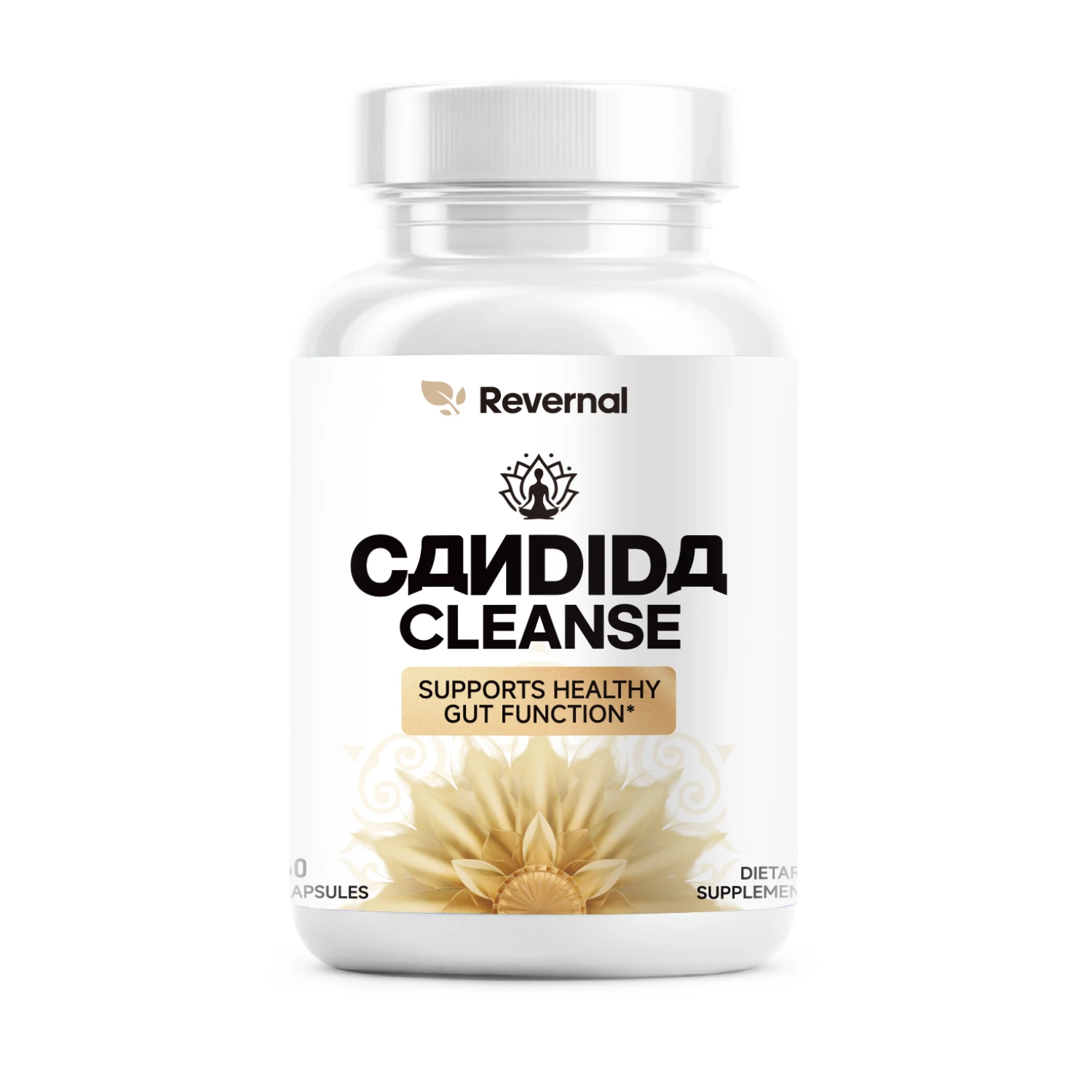 thumbnail image 1 of Candida Cleanse - Apoyo intestinal y de colon (60 cápsulas) - Para hombres y mujeres - Hierbas naturales para la desintoxicación intestinal - Anti-crecimiento excesivo de levadura, 1 of 4