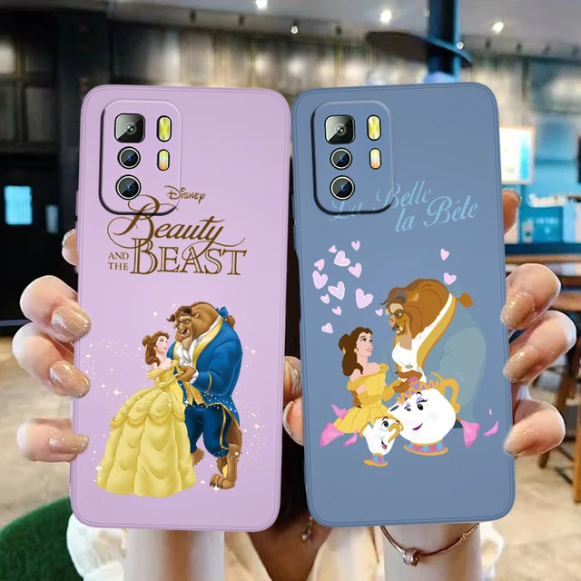 Funda Para Xiaomi Redmi Note 12 5g Oficial De Disney Chip Potts Siluetas -  La Bella Y La Bestia, Pc