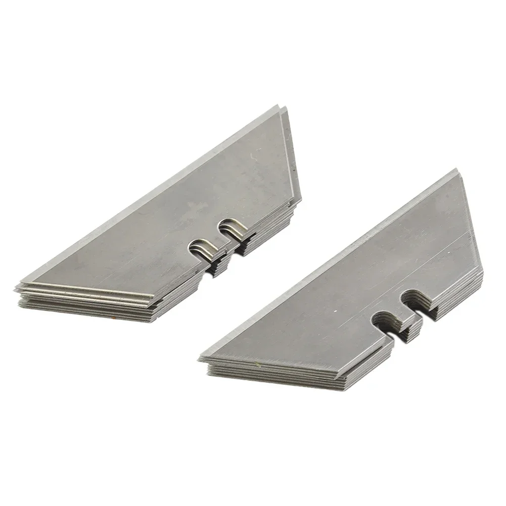 튼튼한 경량 사무용품 종이 합판 절단 도구, 사다리꼴 블레이드, 2.36 × 0.7 인치, 30 개 세트