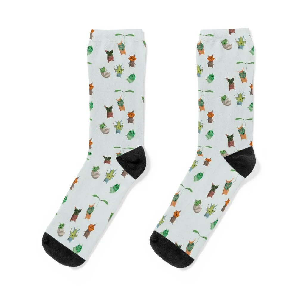 

Korok Sticker Pack Socks floral Crossfit Socks Men's Women's