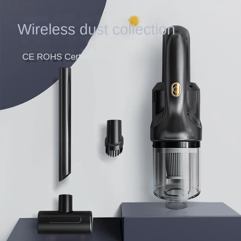

Wireless Rechargeable Vacuum Cleaner Portable Handheld Household Vehicular Use Strong Suction High Power Vacuum Cleaner