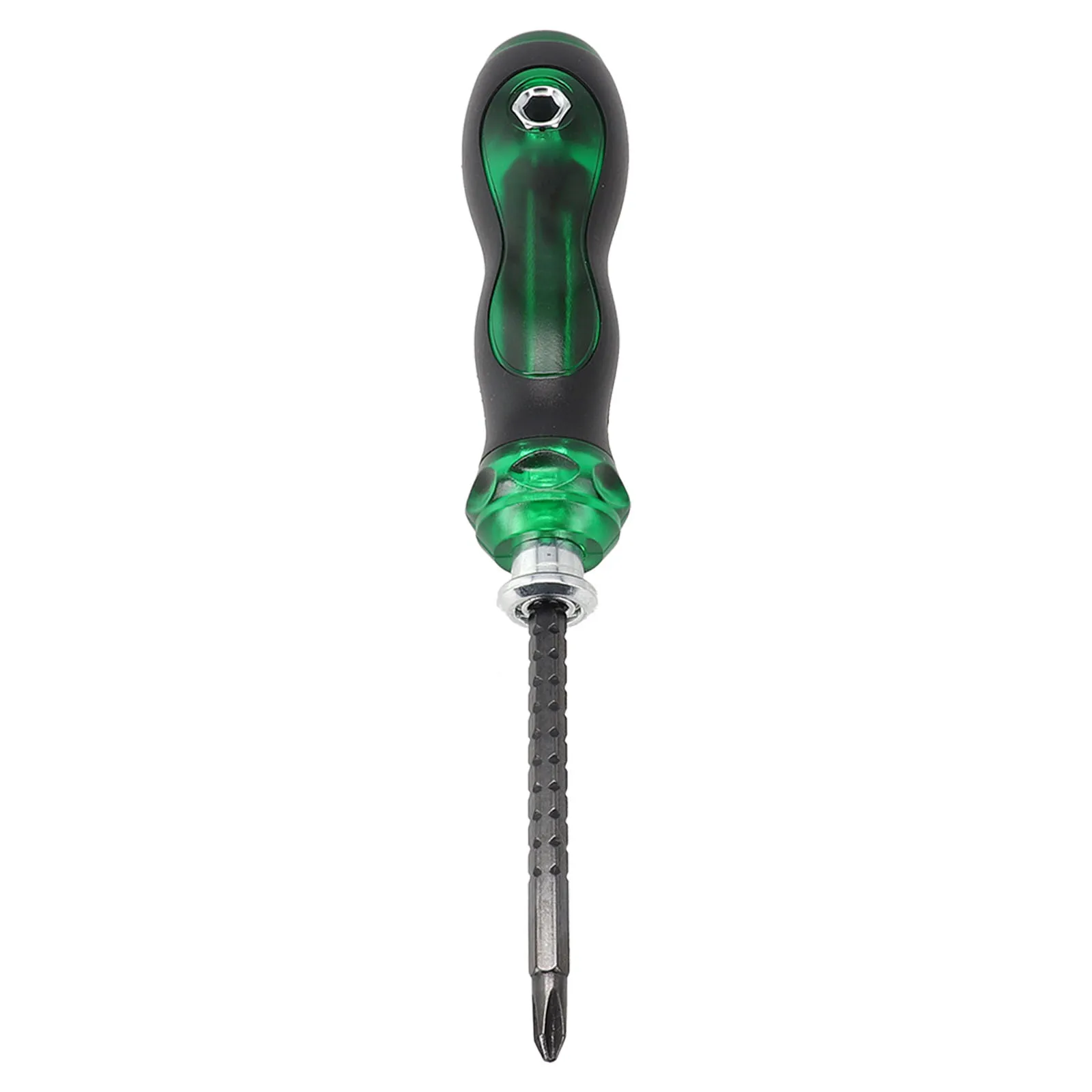 

1PC Dual-use Slotted Cross Screwdriver Retractable Removable Magnetic Screwdriver Adjustable Double Heads Screwdriver PH2 SL6