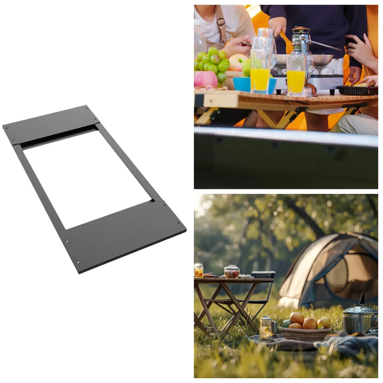 IGT Top Grill Frame Frame for A Tea Picnic Heat Insulation Protect for Picnic