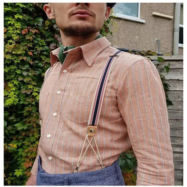 Bretelle Uomo E Donna Regolabili - Larghezza 2.5 Cm Con Clip In Acciaio - Foto 7