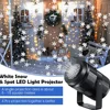 LED USB Snowflake Projector Holiday Lights 1