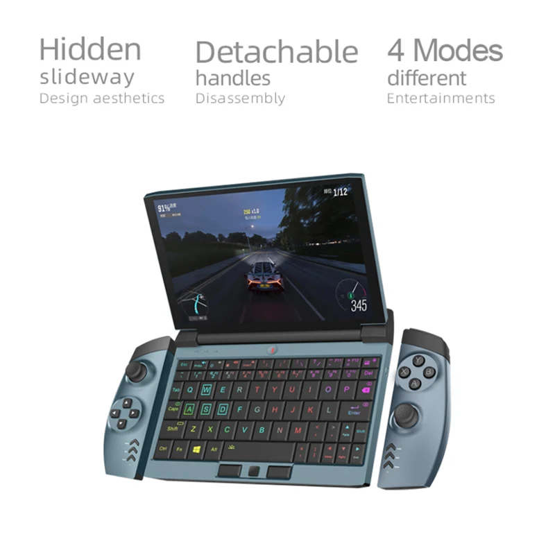 One Netbook One GX 1 Pro 게이밍 노트북, 인텔 코어 i3-1110G4 RAM, 16G + 512G SSD, 미니 PC, Win11 터치 스크린 노트북, Gen11
