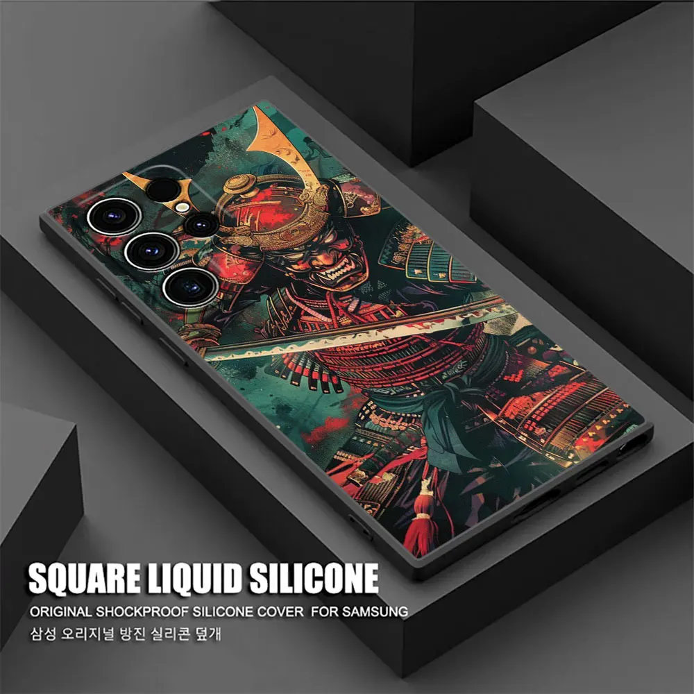 Samurai Hannya Mask Ghost Phone Case Cover