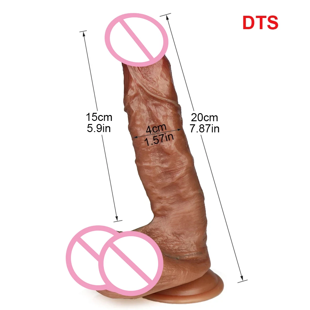 Long Penis Realistic Dildos for Women Lesbian Toys Big Fake Dick Soft Silicone Females Masturbation Sex Adult Erotic Product sex toys