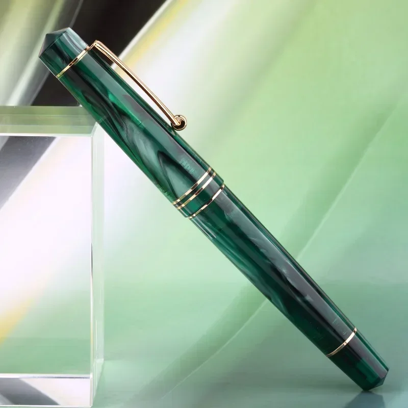 MAJOHN Craftsman M800 Pen German BOCK Dual Color Gold Plated Tip Adult Student Writing Practice Calligraphy Gift Pen Ink Pen