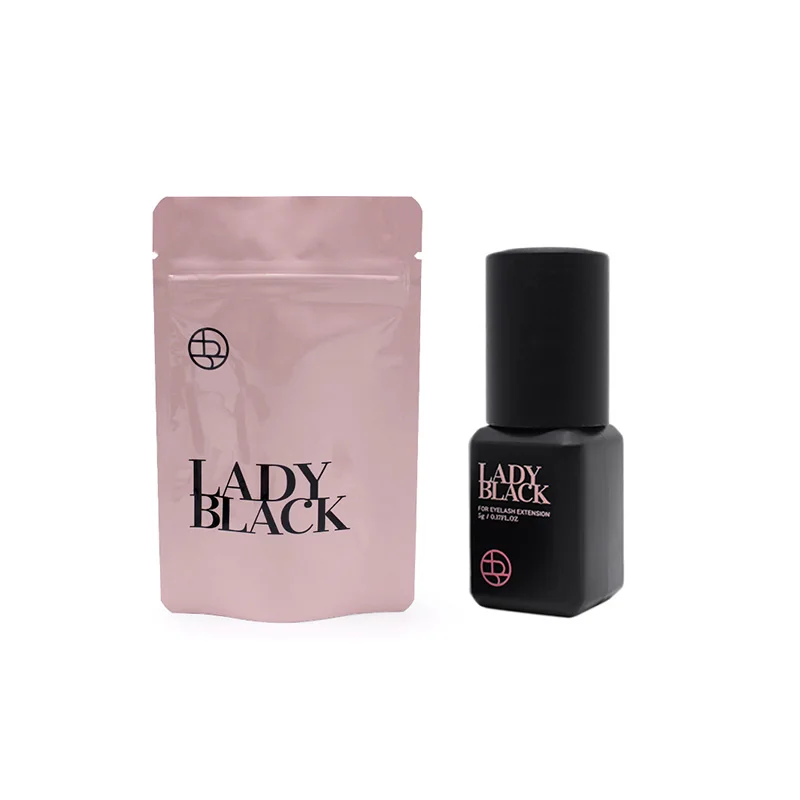 1 Bottle Korea Lady Black Eyelash Extension Glue Fast Drying 5ml Original Professional False Lash Adhesive Makeup Tools Shop 3