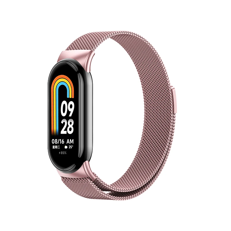 Milanese Loop Magnetic Metal Strap for Smart Bands - Elegant Bracelet Wristband Accessories