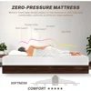 Full Size Mattress for Pressure Relief & Cooler Sleep, CertiPUR-US Certified, 10 Inch Medium-Firm Gel Memory Foam Mattress 4