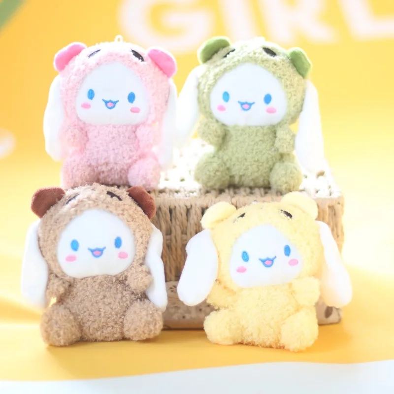 

Kawaii Sanrio Cinnamoroll искусственный мультяшный аниме брелок для автомобиля Фотосумка подвесные ювелирные изделия детские подарки на день рождения