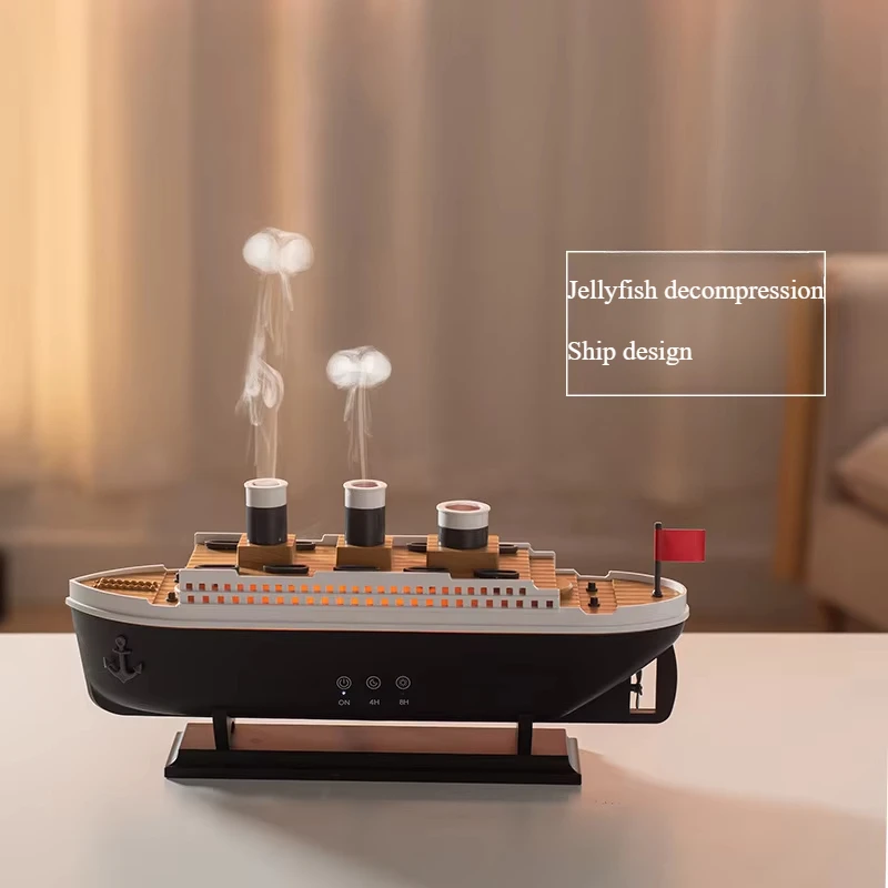 Simulated ship aromatherapy machine and humidifier