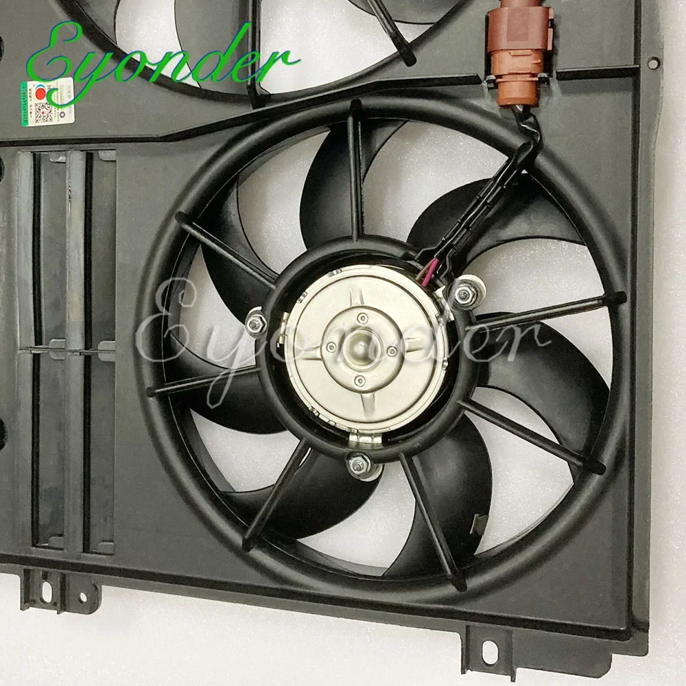 Radiator Fan for JETTA TIGUAN PASSAT BEETLE GOLF EOS AUDI 1KM959455G 1K0959455ES 1K0959455FR 1KM959455E 1KM959455G 1K0959455EA