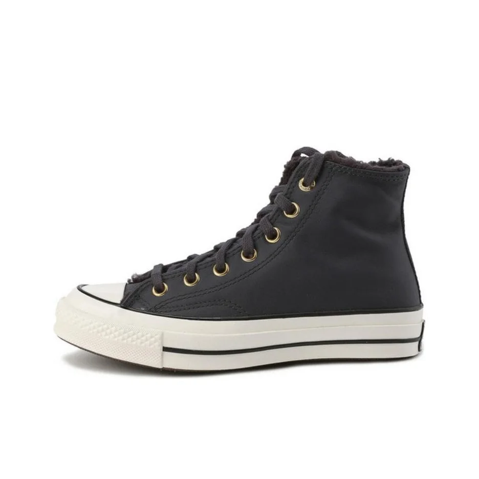 Converse 1970s chaussures de skateboard montantes chaudes et antidérapantes unisexe noir A12444C