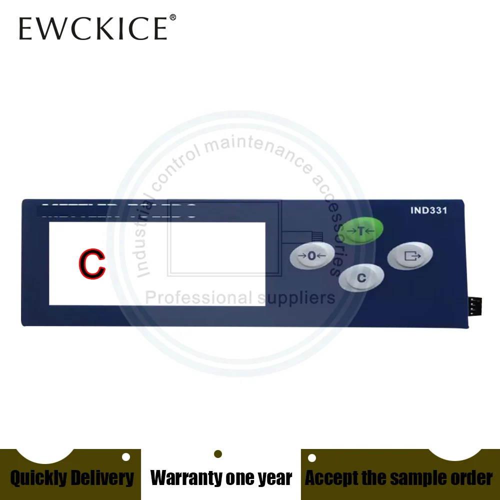 Hmi Ind 331 Plc Teclado Interruptor de Membrana Teclado Ind331 Novo Xk3141 - Imagem 3