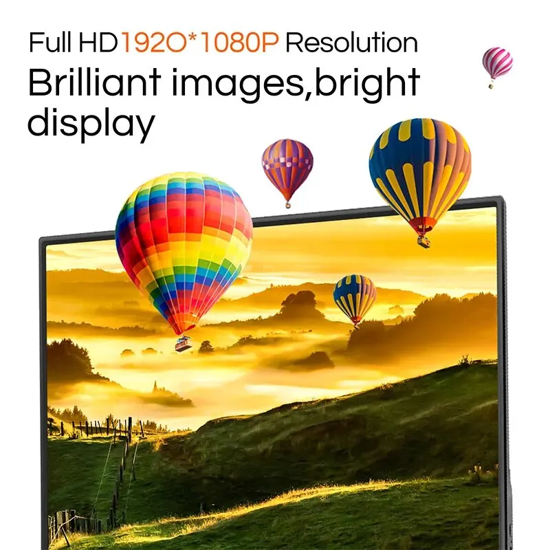 HGFRTEE ޴  ADS-IPS PC ̹ Ȯ ÷, Ʈ  ° ȭ,  C Ÿ HDMI IPS ũ, Xbo, 15.6 ġ