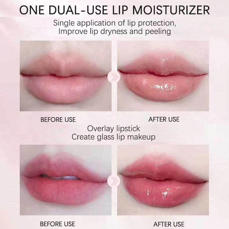 Water Gloss Lip Gloss Moisturizing Glitter Pearlescent Liquid Lipsticks Transparent Plumper Nutritious Lip Care Makeup Cosmetics