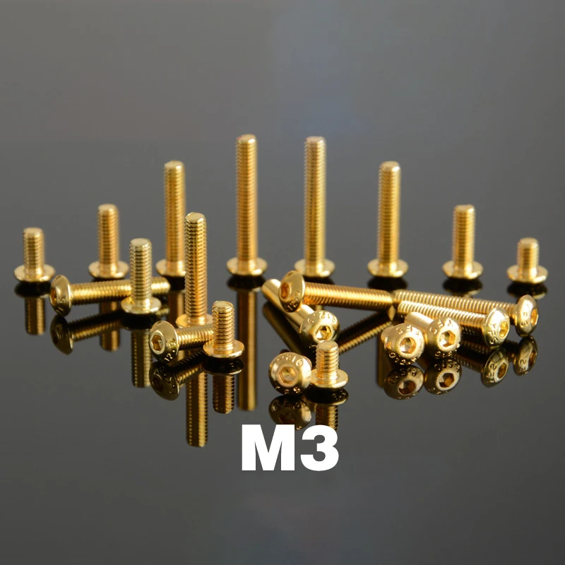 Шестигранная полукруглая головка m3 YFS класса 12