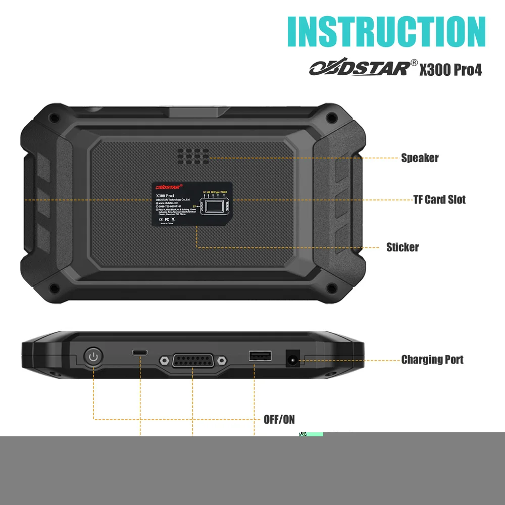 OBDSTAR X300 Pro4 Pro 4 Key Master 5 Auto Key Programmer IMMO Version for Locksmith with Optional Simulator for Toyota