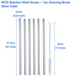 Silver-6pcs-ZHI