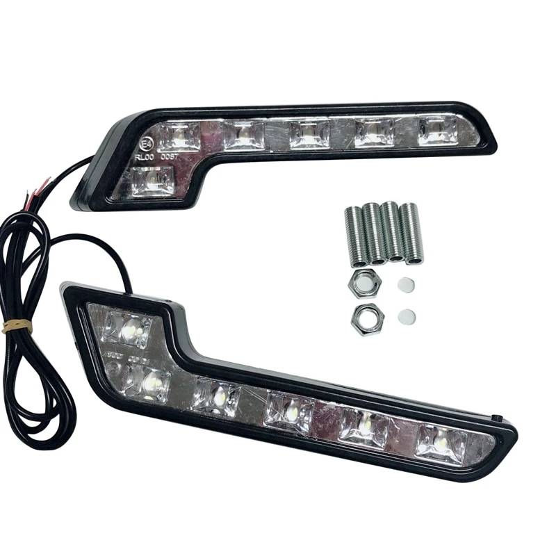 

2X 12V Super Bright DRL LED Daytime Running Lights for Cars Auto Waterproof LED Driving Lights Fog Lamps Car Styling