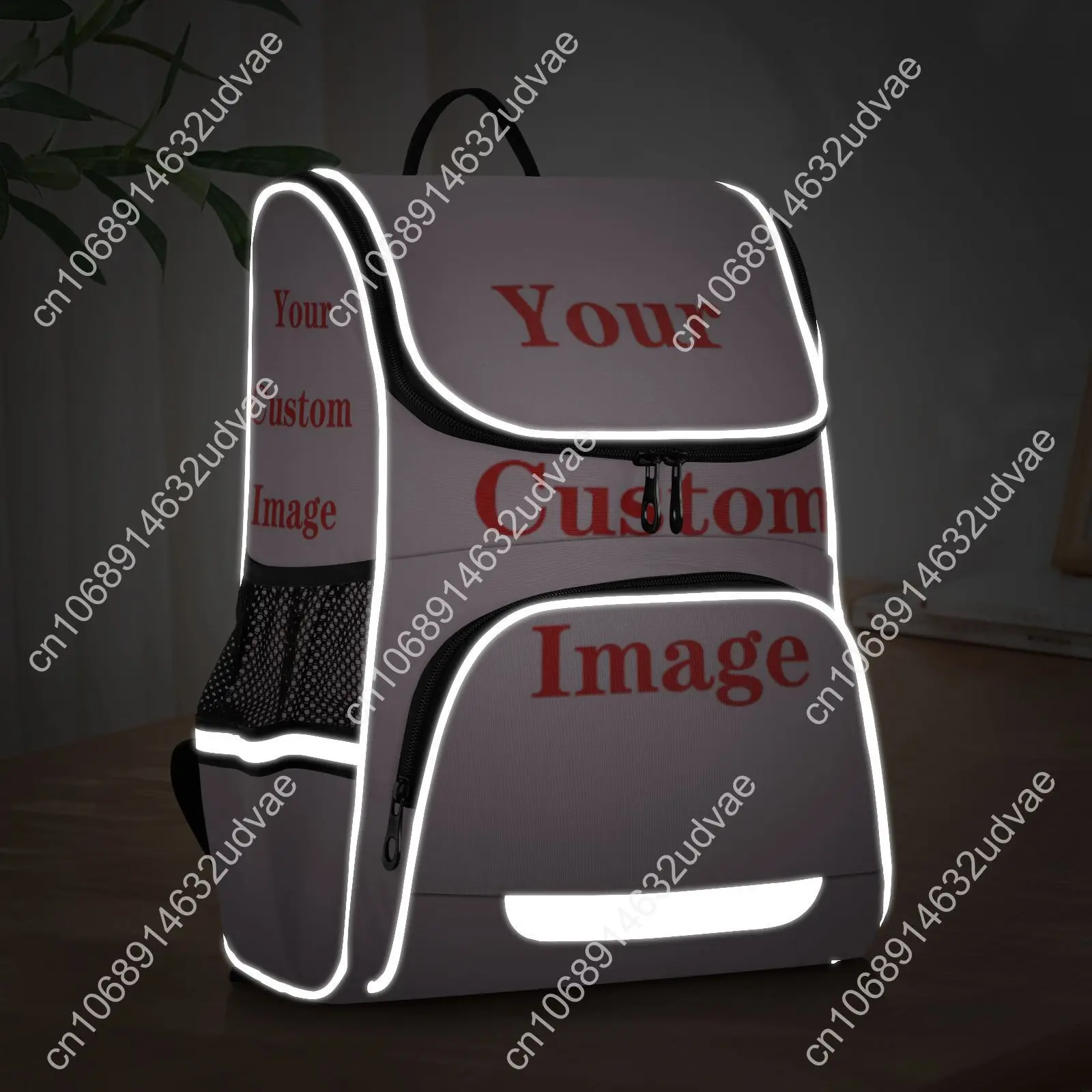 New High Schoolbag Large Children Backpack Boy Girl Primary Custom Reflective Stripe Book Bag Multi Pockets Japanese Backpacks
