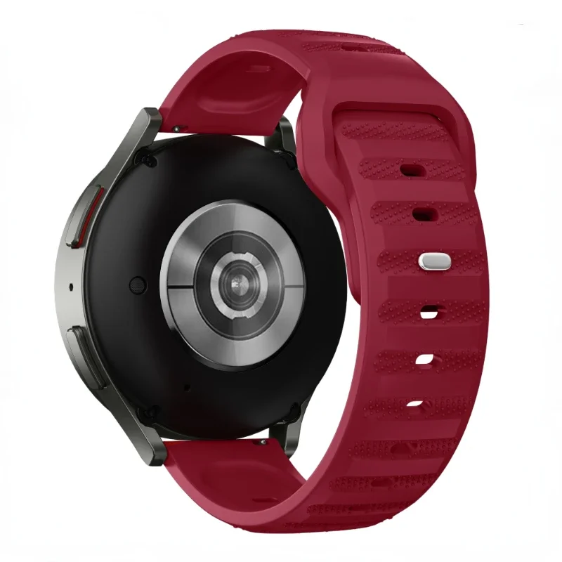 Silicone Sports Breathable Replacement Wristband, 22mm 20mm